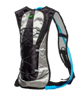 GetUp Frontier Backpack with 2L Water Bag - Black & Silver