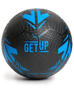GetUp Rubber Street Soccer Ball - Size 5 (Various Colours) - Blue