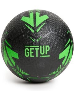 GetUp Rubber Street Soccer Ball - Size 5 (Various Colours) - Green