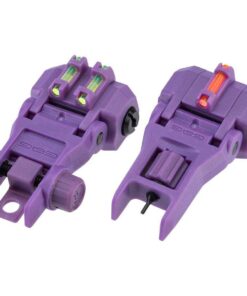 G&G Dual-Profile Fiber Optic Flip-up Sight Purple G-03-261-2