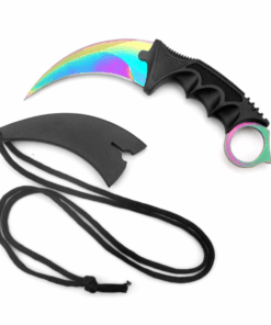 GG Rainbow Karambit Tiger Claw Tactical Knife