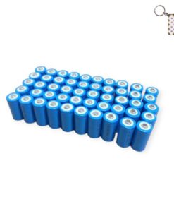 GH 16340 1400mah Point Head Rechargeable Lithium Battery And A Keyholder