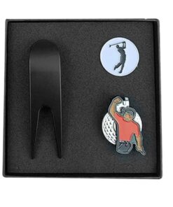 Gift Golf Ball Marker Golf Divot Repair Tool Red 10cm