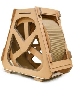 Gimme Corrugated Cat Scratcher Running Wheel