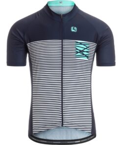 Giordana Vero Pro Mare S/S Jersey - Midnight Blue / Aqua - M
