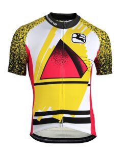 Giordana Vero Pro  S/S Jersey Piramide - Yellow / Magenta / White - M