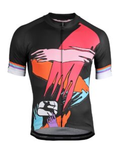 Giordana Vero Pro  S/S Jersey Saggitario - Black / Pink / Orange - XL