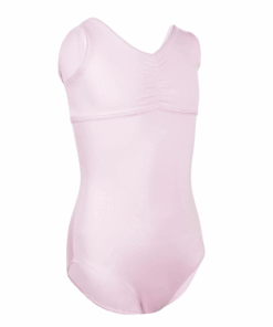 Girls' Ballet Leotard - Pink - 7-8 years
