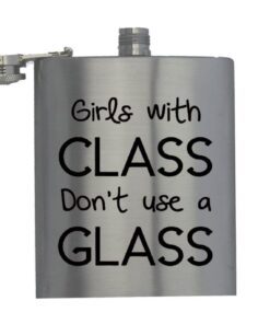 Girls With Class - Hip Flask