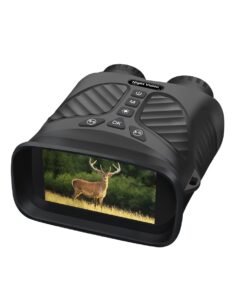 GIT DT39 Digital Night Vision Binocular with Camera and 3" 640x360 display - Black