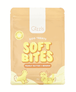 Gizzls Soft Bites - Peanut Butter & Banana Dog Treats