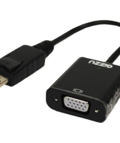 Gizzu Display Port To VGA Adapter - Black
