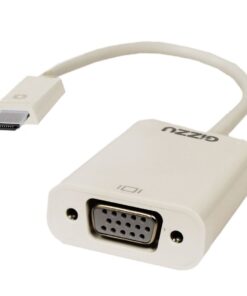Gizzu HDMI To VGA With Audio Adapter - White