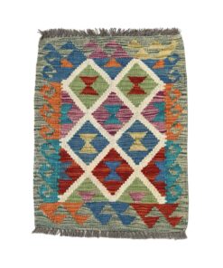 Glam & Decor Handmade Traditional Mini Choubi Kilim - 90 x 60 cm