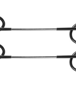 Glamping - Camping 2 Way Lantern Hooks Hangers 2 Pieces - Black