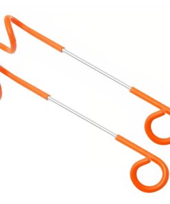 Glamping - Camping 2 Way Lantern Hooks Hangers 2 Pieces - Orange