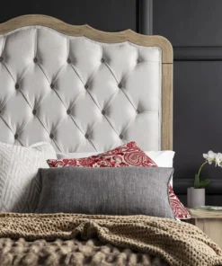 Glen Queen Headboard, Rustic Beige