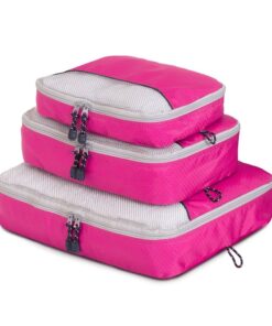 GLOBITE 3 Piece Packing Cube - Blue - 0.0 g - Pink