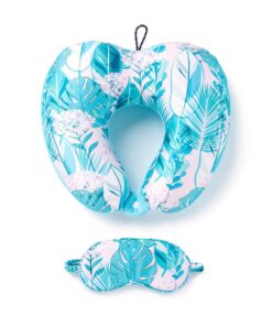 Globite - Neck Pillow & Eye Mask Set - Blue