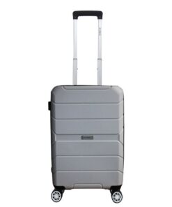 Globus 55cm Carry On luggage - Hard Shell with TSA Lock - White