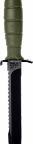 GLOCK FM81 Field Knife with Saw - Battle Field Green