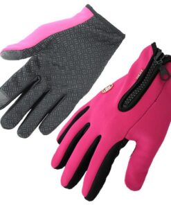 Gloves - Unisex Touchscreen Gloves for Cycling - Pink - M