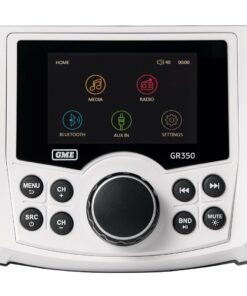 GME GR350BT Marine Stereo w/ Bluetooth, USB/AUX & AM/FM â White