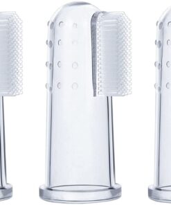 GNH Pets - Pet Silicone Finger Toothbrush for Dogs & Cats - 3 Pack