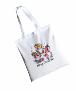 Gnomes Merry Christmas Shopping Bag