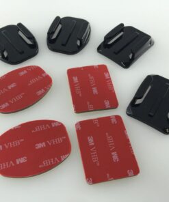 GoGear for GoPro - 2x Flat & 2x Curved Mounts