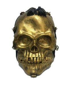 Gold 3D Skull Backpack - BP-3165-GO