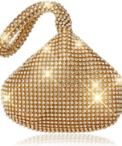 Gold Clutch Purses for Women Evening Bag