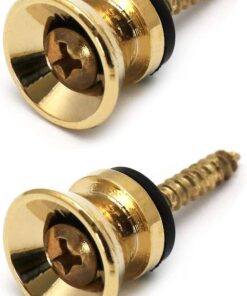 Gold Guitar Strap Pins Universal Size For all Guitars