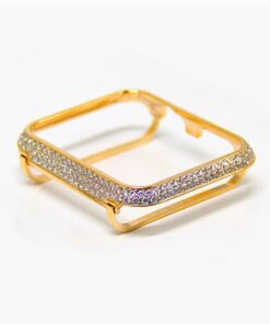 Gold Rhinestone Case For Apple Watch 42mm