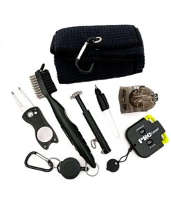 Golf Accessories Set Golf Club Cleaning Kit Golf Towel Brush Repair Tool