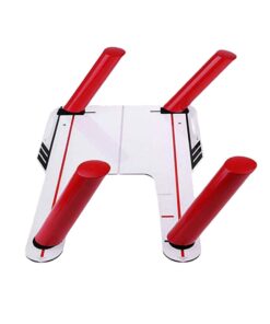 Golf Alignment Trainer Aid Swing Training Speed Trap Practice Base Tool