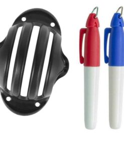 Golf Ball Alignment Tool with 2 Pens