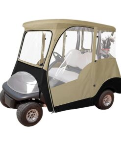 Golf Cart Cover - Beige-White