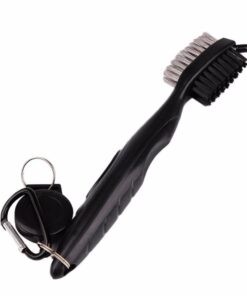 Golf Club Brush And Groove Cleaner - Black
