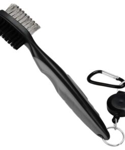 Golf Club Brush & Club Groove Cleaner - Grey