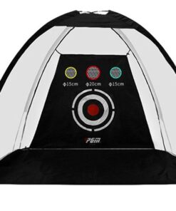 Golf Hitting Practice Net 3 M Golf Training aid - Black