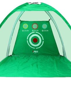 Golf Hitting Practice Net 3 M Golf Training aid - Green