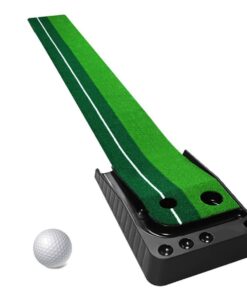 Golf Putting Exerciser Indoor Portable Golf Practice Mat , A Golf Ball