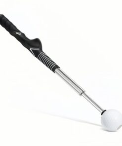 Golf Telescopic Swing Practice Clubs Feel The Swing Faster - Black