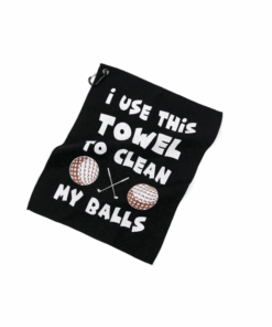 Golf Towel with funny Logo