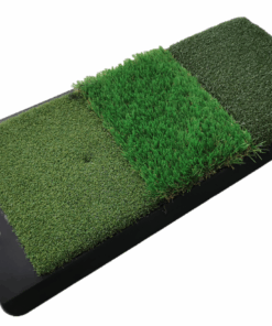 Golf Training Turf - 3 in 1 Golf Artificial Lawn With Handle - 65x30cm