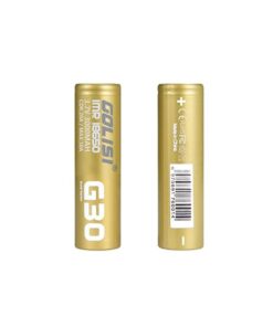 Golisi G30 3000mah 18650 Battery - 2 Pack