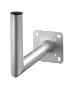 Goobay Aluminium Satellite Dish Wall Mount, 350 mm Wall Distance