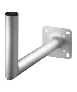 Goobay Aluminium Satellite Dish Wall Mount, 450 mm Wall Distance