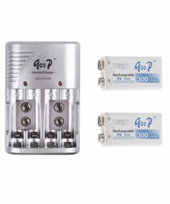 Goop 9v rechargeable battery and charger combo